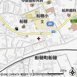 岡山県倉敷市船穂町船穂1728周辺の地図