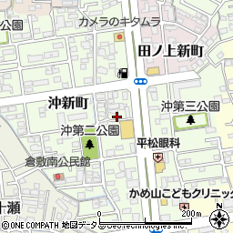 岡山県倉敷市沖新町45-5周辺の地図