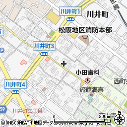 三重県松阪市川井町2611周辺の地図