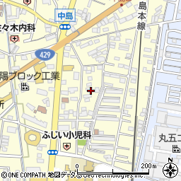 岡山県倉敷市中島2261周辺の地図