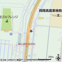 岡山県岡山市南区藤田1420周辺の地図