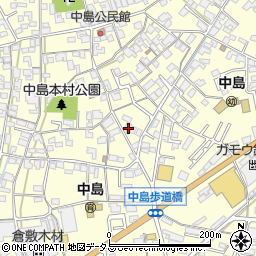 岡山県倉敷市中島638周辺の地図