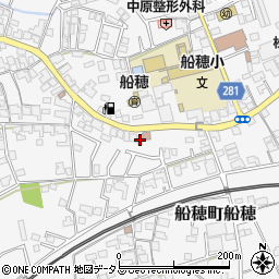 岡山県倉敷市船穂町船穂1738周辺の地図