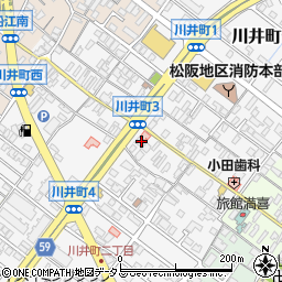 三重県松阪市川井町2711周辺の地図