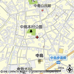 岡山県倉敷市中島614周辺の地図