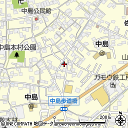 岡山県倉敷市中島642周辺の地図