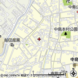 岡山県倉敷市中島1056周辺の地図