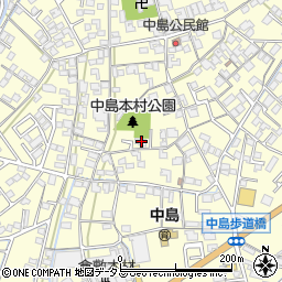 岡山県倉敷市中島618周辺の地図