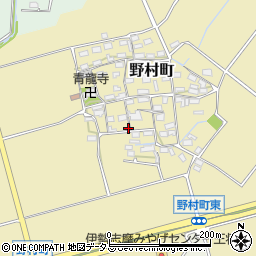 三重県松阪市野村町周辺の地図