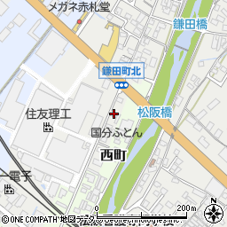 有限会社国分ふとん店周辺の地図