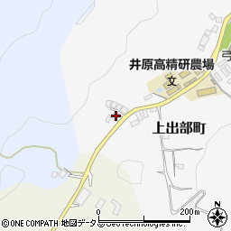 岡山県井原市上出部町1414周辺の地図