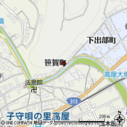 岡山県井原市笹賀町1874周辺の地図