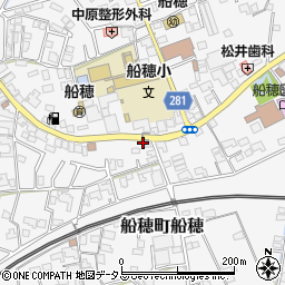 岡山県倉敷市船穂町船穂1727周辺の地図