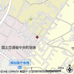 三重県松阪市中央町597周辺の地図