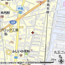 岡山県倉敷市中島2262周辺の地図