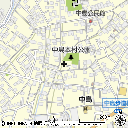 岡山県倉敷市中島623周辺の地図