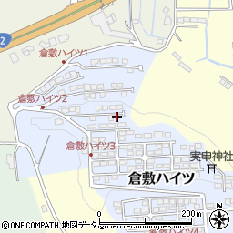 岡山県倉敷市倉敷ハイツ3-11周辺の地図
