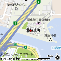 大阪府堺市堺区北波止町33周辺の地図