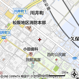 三重県松阪市川井町966周辺の地図