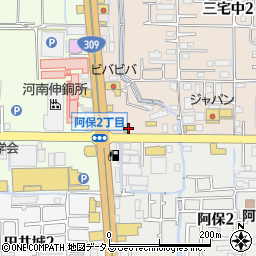 眼鏡市場松原店周辺の地図