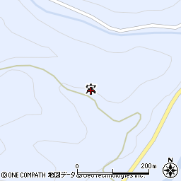 広島県安芸太田町（山県郡）穴周辺の地図