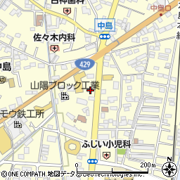 岡山県倉敷市中島259周辺の地図