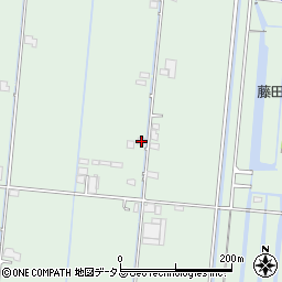 岡山県岡山市南区藤田394周辺の地図