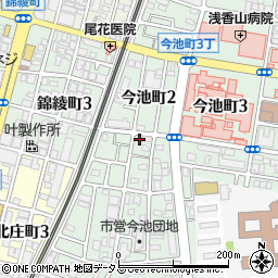 タガシラ武道具店周辺の地図