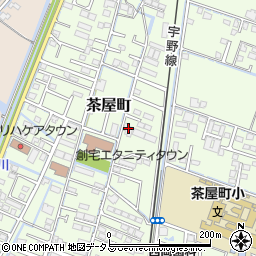 岡山県倉敷市茶屋町1733周辺の地図