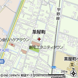 岡山県倉敷市茶屋町1722-12周辺の地図