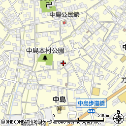 岡山県倉敷市中島612周辺の地図