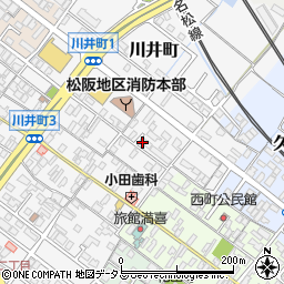 三重県松阪市川井町963-4周辺の地図