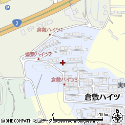岡山県倉敷市倉敷ハイツ3周辺の地図