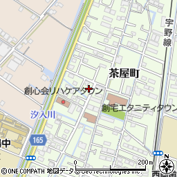 岡山県倉敷市茶屋町2109-6周辺の地図