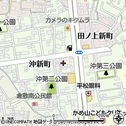 岡山県倉敷市沖新町45-9周辺の地図