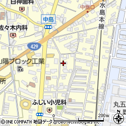 岡山県倉敷市中島2270周辺の地図