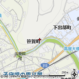 岡山県井原市笹賀町1873周辺の地図
