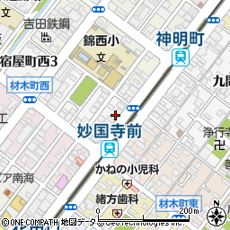 昭和被服周辺の地図