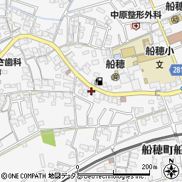 岡山県倉敷市船穂町船穂1740周辺の地図