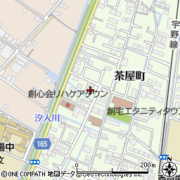 岡山県倉敷市茶屋町2109-12周辺の地図