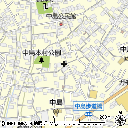 岡山県倉敷市中島611周辺の地図