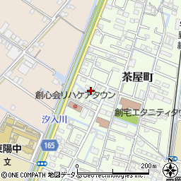 岡山県倉敷市茶屋町2109-8周辺の地図