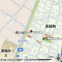 岡山県倉敷市茶屋町2107周辺の地図