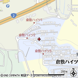 岡山県倉敷市倉敷ハイツ3-3周辺の地図