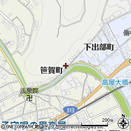 岡山県井原市笹賀町1872周辺の地図