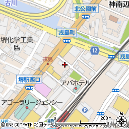 株式会社山下商会　戎島倉庫周辺の地図