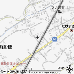岡山県倉敷市船穂町船穂2504周辺の地図
