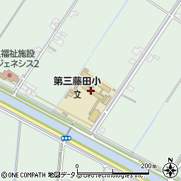 岡山県岡山市南区藤田1757周辺の地図