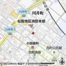 三重県松阪市川井町963-7周辺の地図
