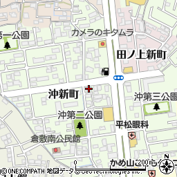 岡山県倉敷市沖新町45-1周辺の地図